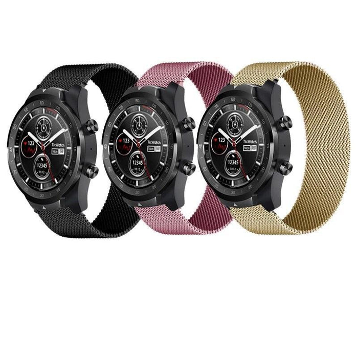 Ticwatch Pro 4G Strap Milanese Band