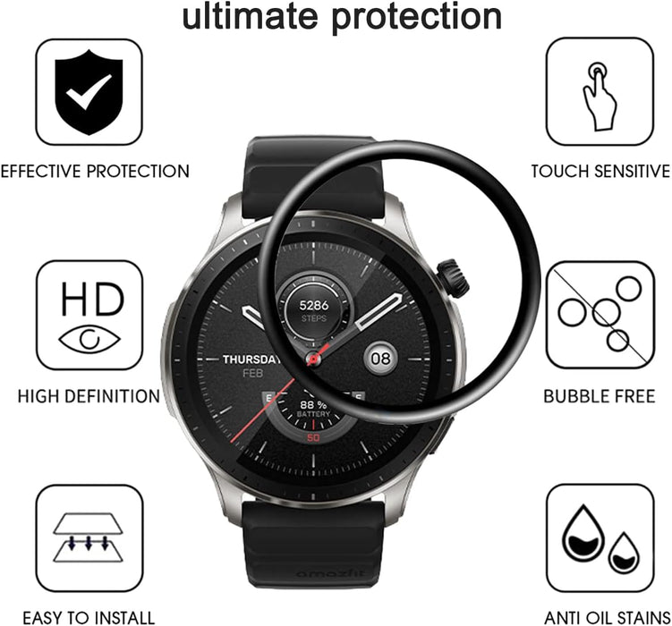 Amazfit GTR 4  Screen Protector TPU