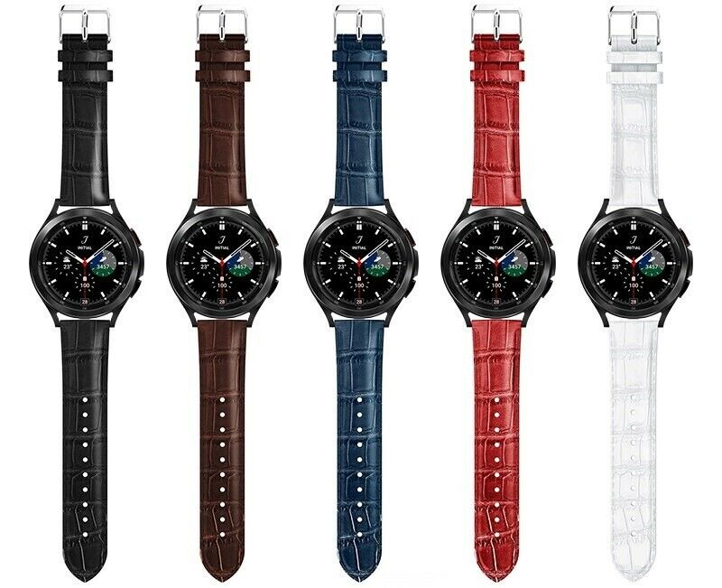 Ticwatch E3 Strap Crocodile Leather Watch Band