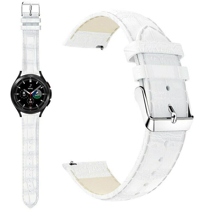 Amazfit GTS 4 Strap Crocodile Leather Watch Band