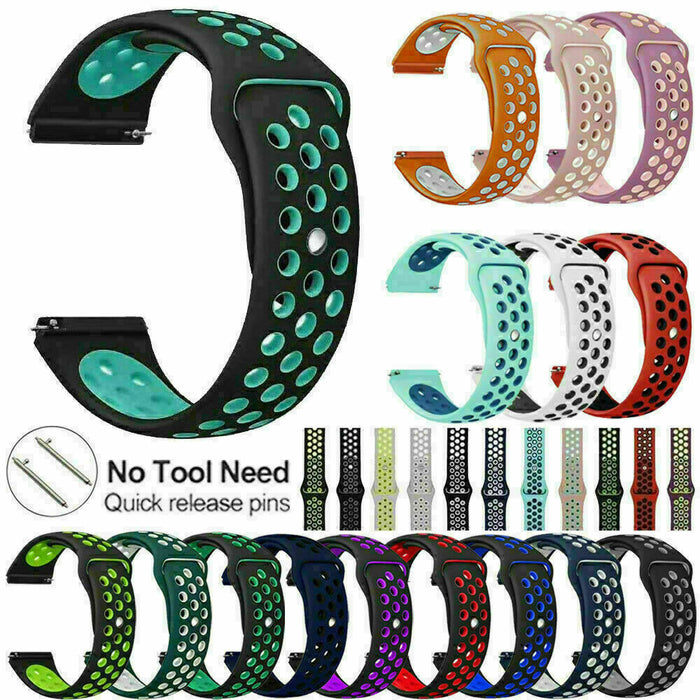 Ticwatch Pro 4G Strap Silicone Sports Band Breathable