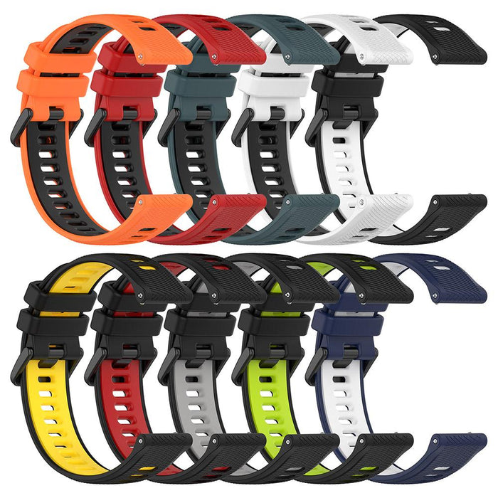 Garmin Vivoactive 6 Silicone Sports Band Strap Dual Color