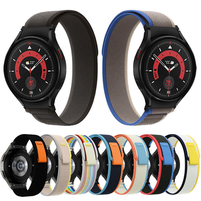 Samsung Galaxy Watch Active Strap Woven Nylon Loop Band