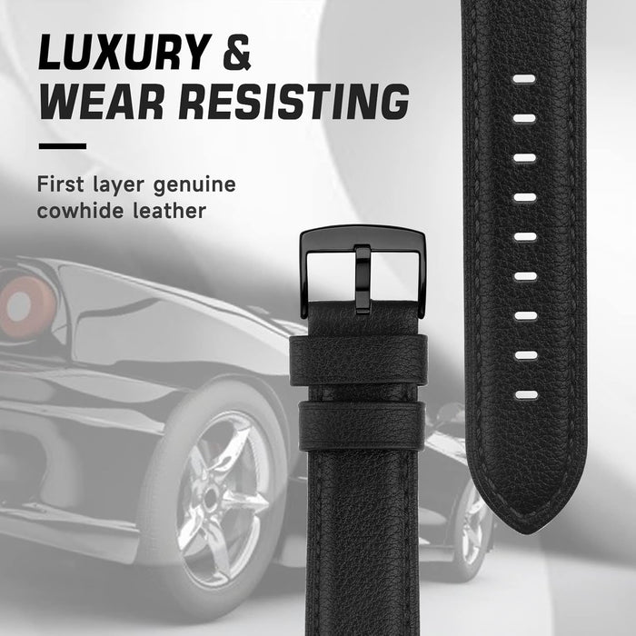 Apple Watch Strap Ultra 1 2 3 SE3 Series 4 5 6 7 8 9 10 11 Leather Band