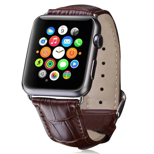 Apple Watch Series 10 42/46mm Strap Leather Band