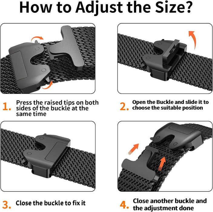 Apple Watch Strap Titanium Milanese Band