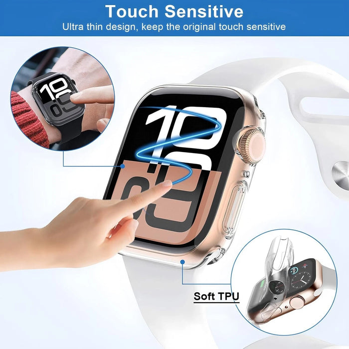 Apple Watch Case Screen Protector Cover Soft Gel