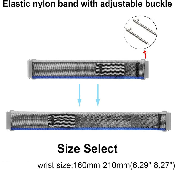 Samsung Galaxy Watch FE Strap Woven Nylon Loop Band