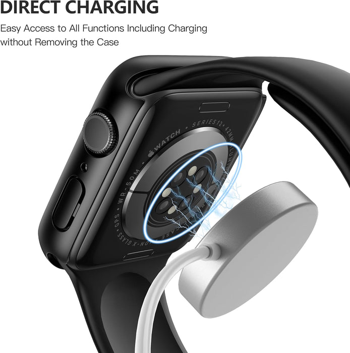 Apple Watch Series 12 42/46mm Case Screen Protector Cover