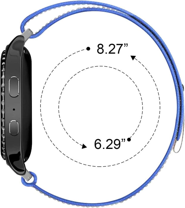 Samsung Galaxy Watch 46mm Strap Woven Nylon Loop Band