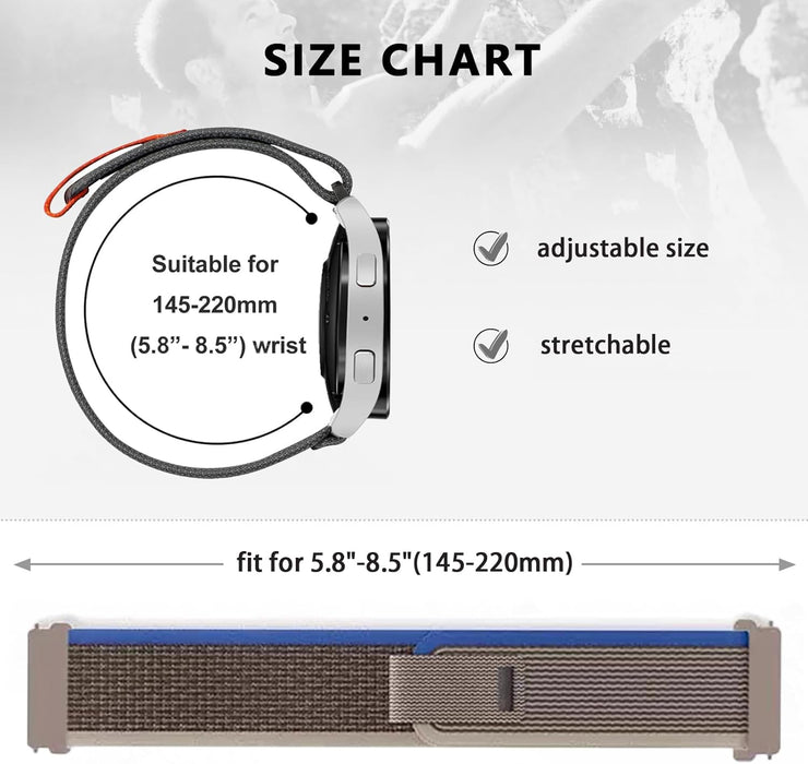 Samsung Gear S3 Classic Strap Woven Nylon Loop Band