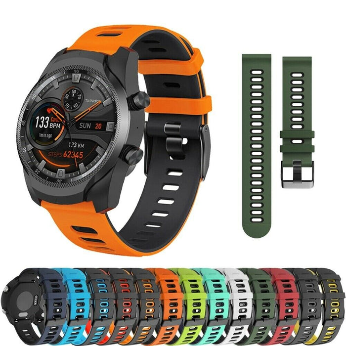 Ticwatch Pro 3 GPS Silicone Sports Band Strap