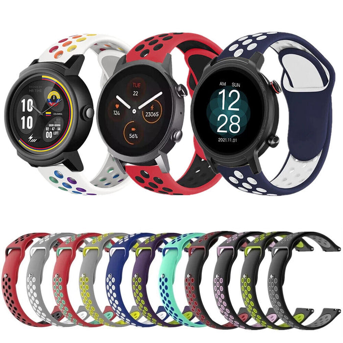 Ticwatch Pro 4G Strap Silicone Sports Band Breathable