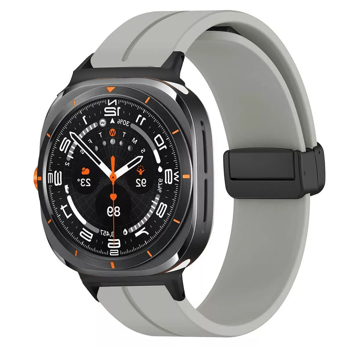 Samsung Galaxy Watch Ultra Strap Silicone Sports Band Magnetic