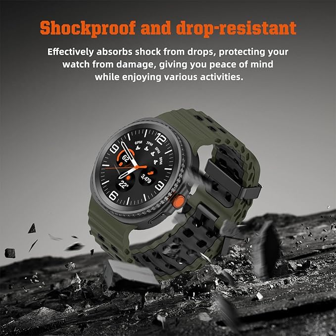 Samsung Galaxy Watch 8 Strap Classic 40 44 46 47mm Silicone Sports Band