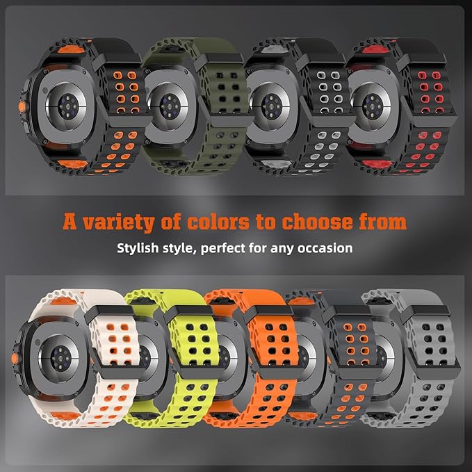Samsung Galaxy Watch 8 Strap Classic 40 44 46 47mm Silicone Sports Band