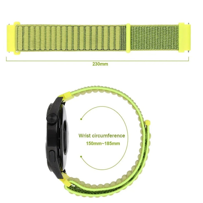 Garmin Vivoactive 5 Strap Woven Nylon Sports Loop Band
