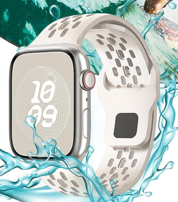 Apple Watch Strap Silicone Breathable Band