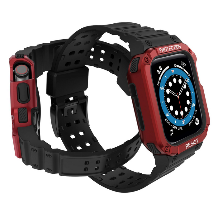 Apple Watch SE Strap Rugged Heavy Duty Band Case