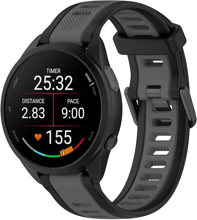 Garmin Vivoactive 6 Silicone Sports Band Strap Dual Color