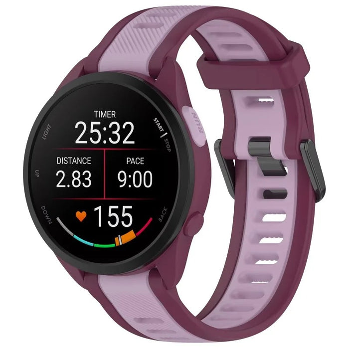 Garmin Vivoactive 6 Silicone Sports Band Strap Dual Color