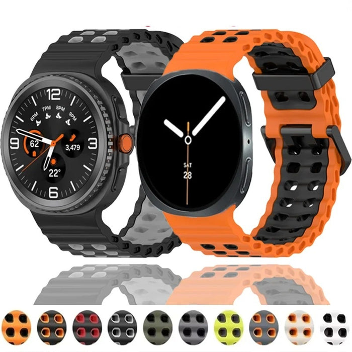 Samsung Galaxy Watch 8 Strap Classic 40 44 46 47mm Silicone Sports Band