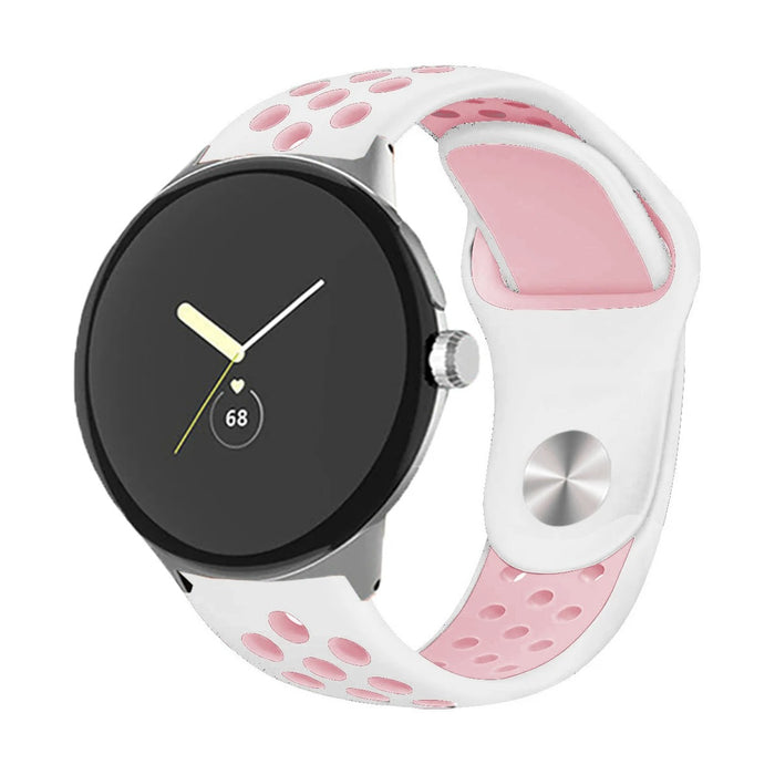 Google Pixel Watch 3 45mm Strap Silicone Sports Band Breathable