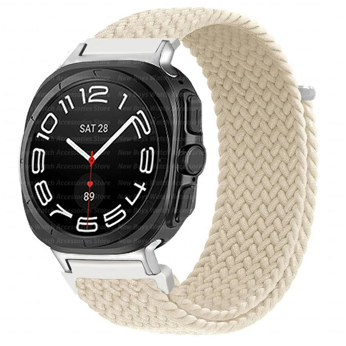 Samsung Galaxy Watch Ultra Strap Braided Nylon Loop Band