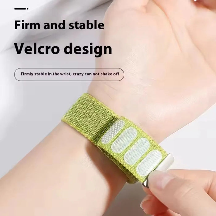 Google Pixel Watch 4 45mm Strap Woven Nylon Sports Loop Band