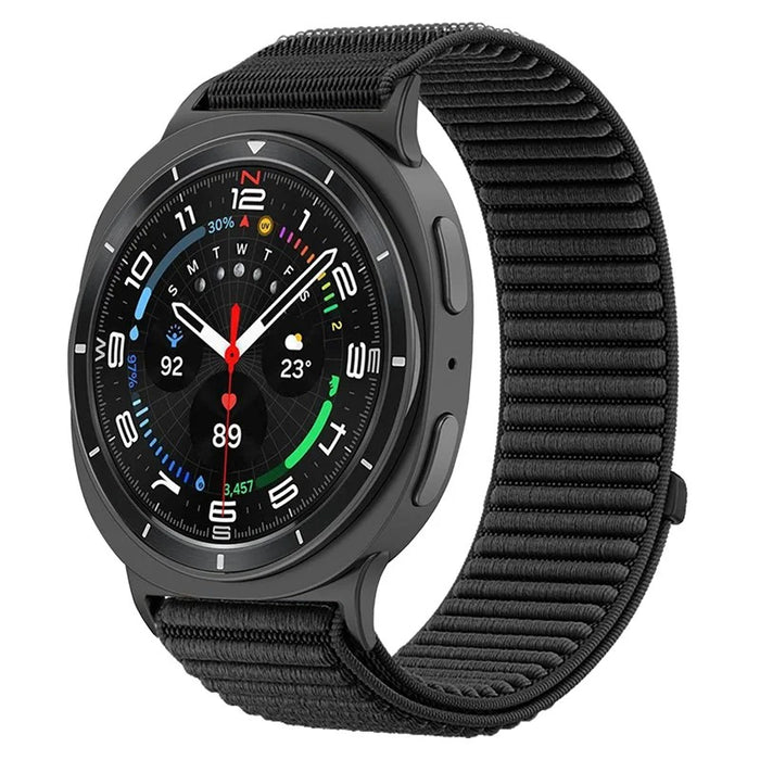 Samsung Galaxy Watch 8 Classic Ultra 40 44 46 47mm  Strap Woven Nylon Sports Loop Band