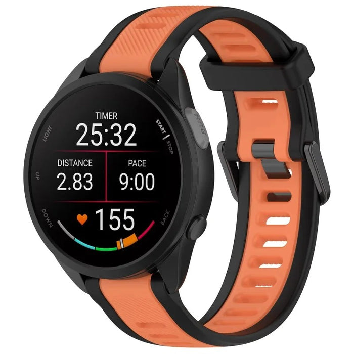 Garmin Vivoactive 6 Silicone Sports Band Strap Dual Color