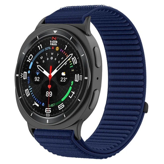 Samsung Galaxy Watch 8 Classic Ultra 40 44 46 47mm  Strap Woven Nylon Sports Loop Band