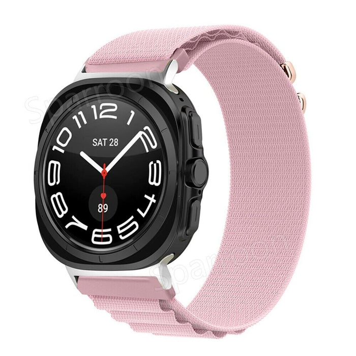 Samsung Galaxy Watch Ultra Strap Woven Nylon Loop Band