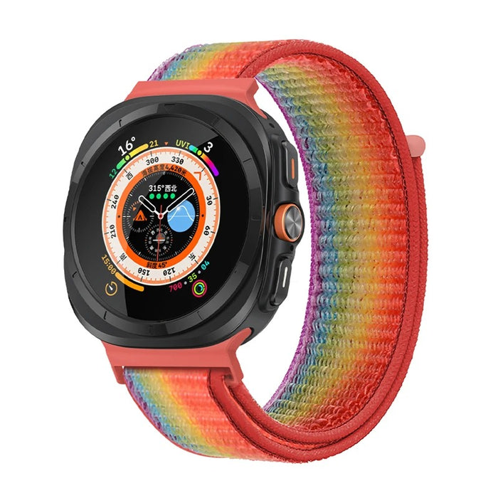 Samsung Galaxy Watch Ultra Strap Woven Nylon Loop Band