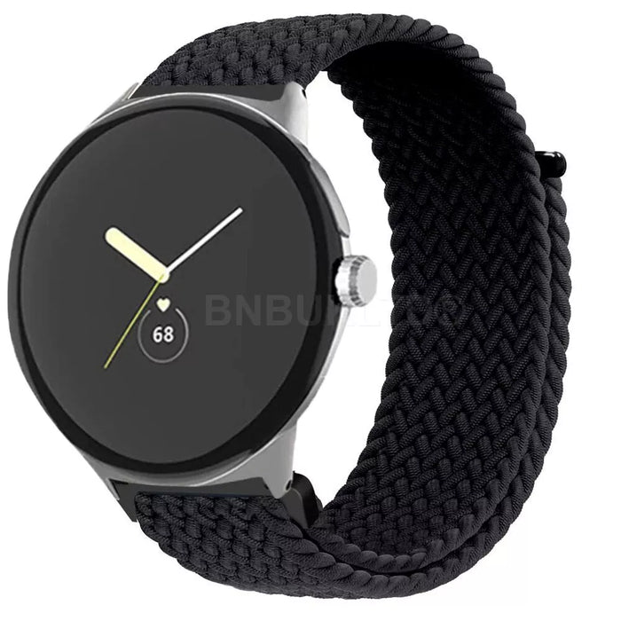 Google Pixel Watch 3 45mm Strap Braided Nylon Loop Band