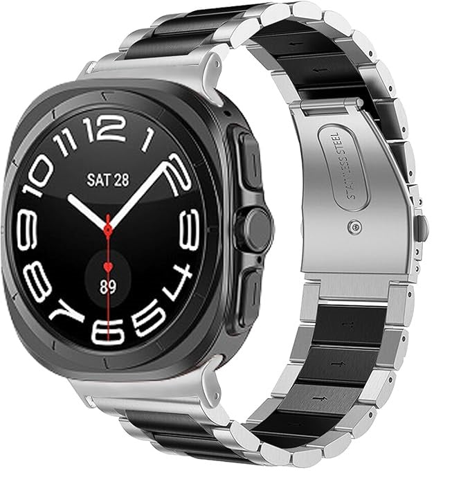 Samsung Galaxy Watch Ultra Strap Stainless Steel Band