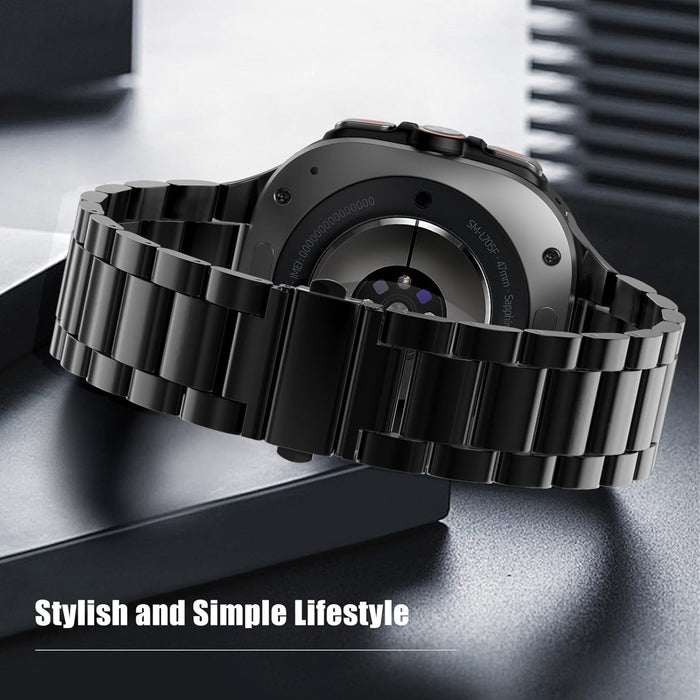Samsung Galaxy Watch 8 Classic Ultra 40 44 46 47mm Strap Stainless Steel Band