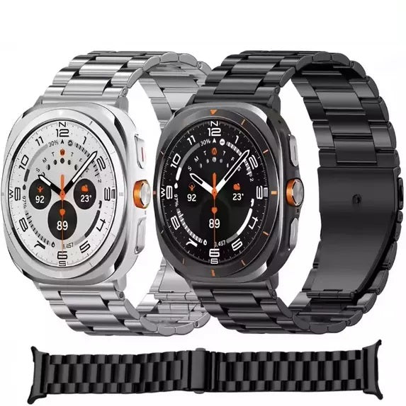 Samsung Galaxy Watch 8 Classic Ultra 40 44 46 47mm Strap Stainless Steel Band