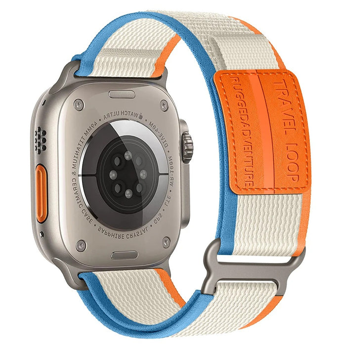 Apple Watch Strap Ultra 1 2 3 SE 3 Series 3 4 5 6 7 8 9 10 11 Nylon Trail Loop Band