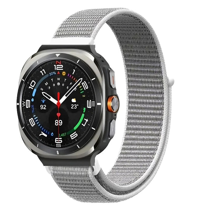 Samsung Galaxy Watch Ultra Strap Woven Nylon Loop Band