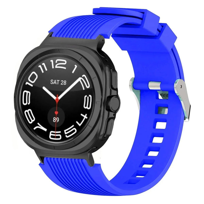 Samsung Galaxy Watch 8 Classic Ultra 40 44 46 47mm Silicone Line Band Strap