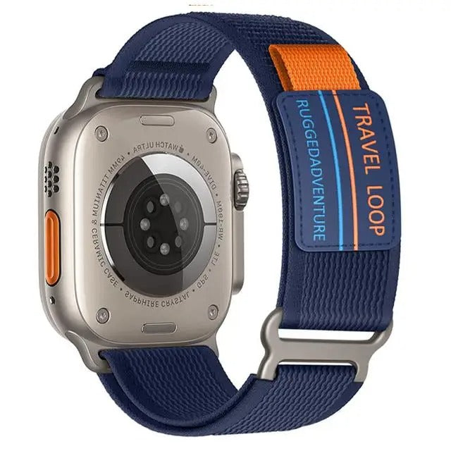 Apple Watch Strap Ultra 1 2 3 SE 3 Series 3 4 5 6 7 8 9 10 11 Nylon Trail Loop Band