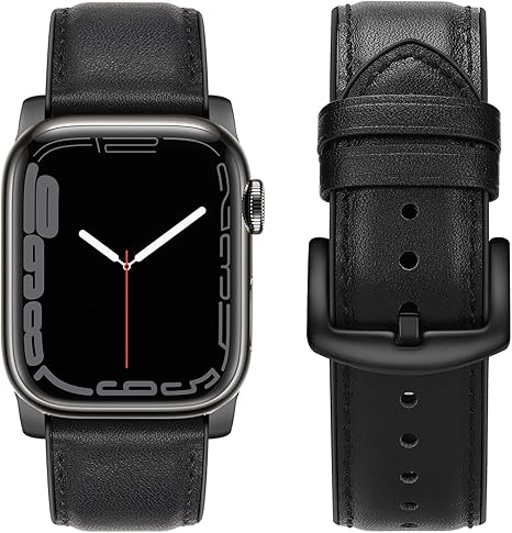 Apple Watch Strap Ultra 1 2 3 SE3 Series 4 5 6 7 8 9 10 11 Leather Band