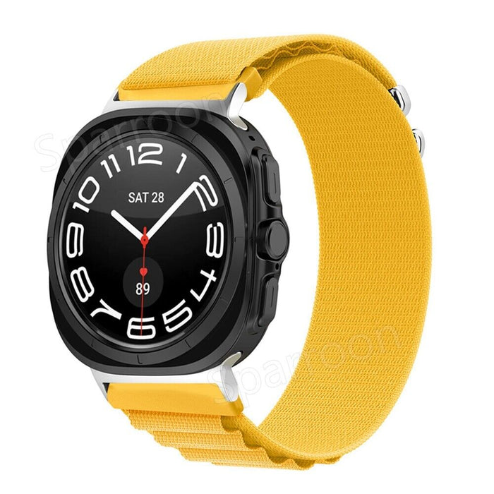 Samsung Galaxy Watch Ultra Strap Woven Nylon Loop Band