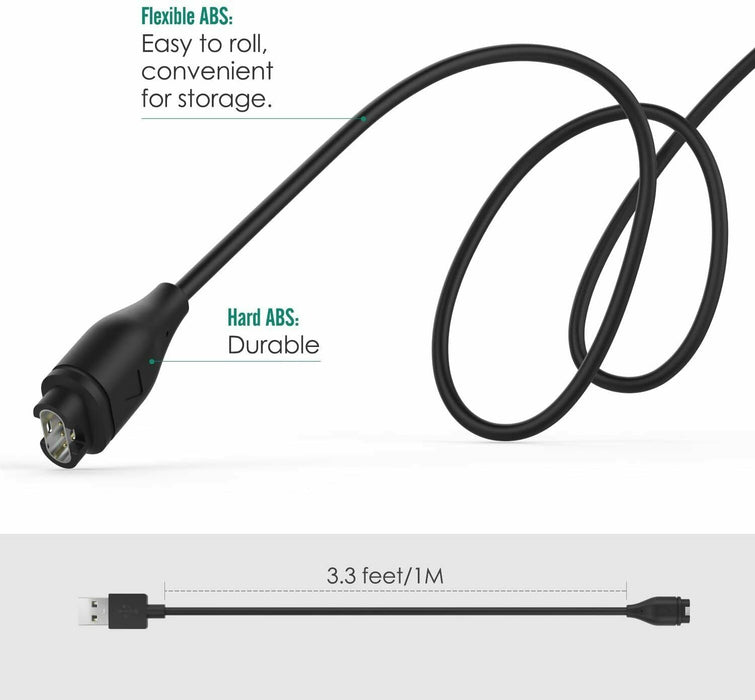 Garmin Vivoactive 4/ 4S/VivoMove3 3S  USB Charging Data Cable Power Charger