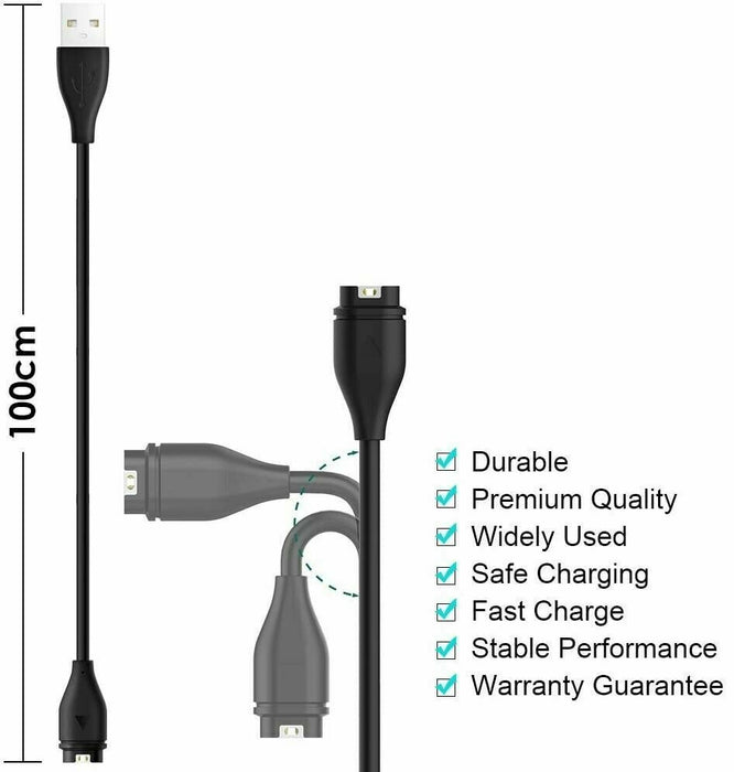 Various Garmin Forerunner Fenix USB Charging Data Cable Charger