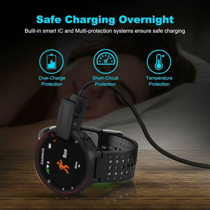 Garmin Forerunner 645 Music 735XT USB Charging Data Cable Power