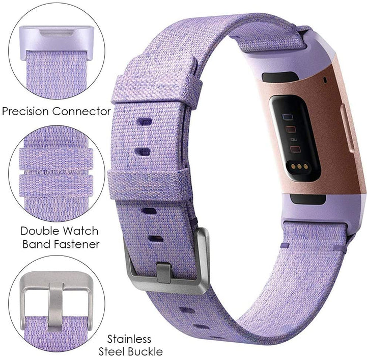 Fitbit Charge 4 Strap Nylon Woven Band