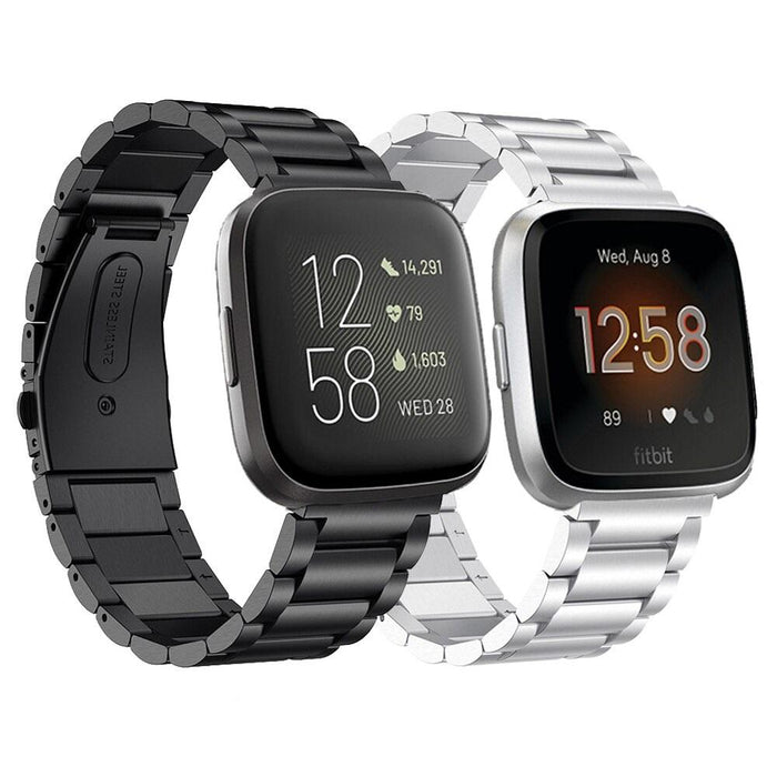 Fitbit Versa Lite Stainless Steel Band Strap