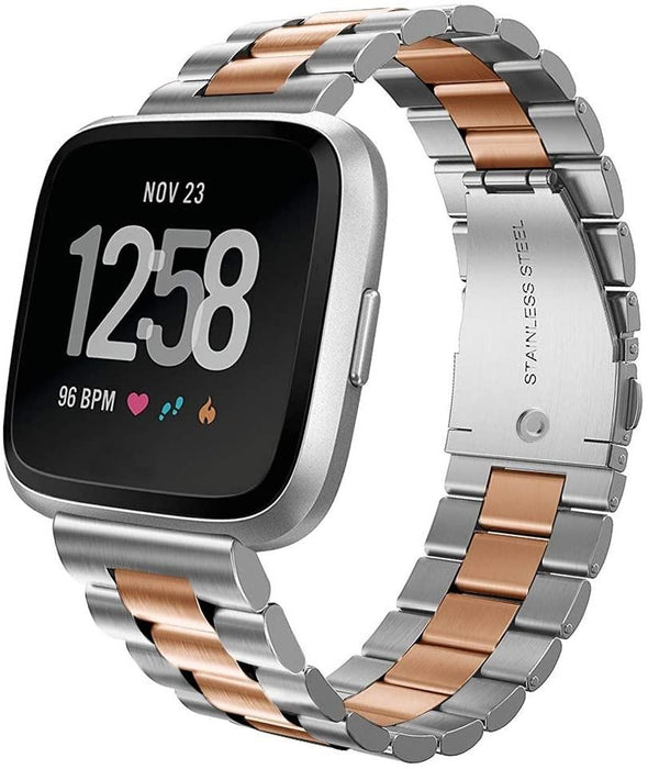 Fitbit Versa Lite Stainless Steel Band Strap